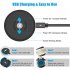 US Ems Waist  Fitness Abdominal Muscle Stickers Fitness Device Smart Charging Abdomen  Trainer as picture show