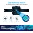US Ems Waist  Fitness Abdominal Muscle Stickers Fitness Device Smart Charging Abdomen  Trainer as picture show
