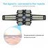 US Ems Waist  Fitness Abdominal Muscle Stickers Fitness Device Smart Charging Abdomen  Trainer as picture show