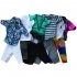 US Fashion Casual Wear Doll Clothes Tops Pants Outfit For Ken Doll 1pcs random style