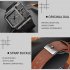 US Fashion Rectangle Watch Quartz Movement Casual Wristwatch  black