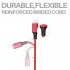 US Fast USB Charging Cable Universal 3 in 1 Multi Function Cell Phone Cord Charger  black
