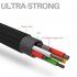 US Fast USB Charging Cable Universal 3 in 1 Multi Function Cell Phone Cord Charger  black