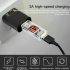 US Fast USB Charging Cable Universal 3 in 1 Multi Function Cell Phone Cord Charger  black