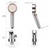 US Filtered Shower Head High Pressure Rainfall Showerhead with Filter Beads