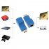 US For HDMI Extender 4k RJ45 Ports LAN Network Extension Up To 30m Over CAT5e   6 UTP LAN Ethernet Cable for HDTV HDPC blue
