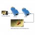 US For HDMI Extender 4k RJ45 Ports LAN Network Extension Up To 30m Over CAT5e   6 UTP LAN Ethernet Cable for HDTV HDPC blue