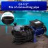 US GARVEE 0 75HP 550W Pool Pump In Above Ground Single Speed Powerful Primming Swimming Pool Pumps