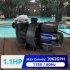 US GARVEE 1 1HP Pool Pump In Above Ground Single Speed 800W 115V 3962GPH High Flow Swimming Pool Pumps