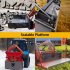 US GARVEE 1 4  Thick Plate 3 8  Top Bar Thic Quick Tach Attachment Mount Plate Skid Steer Bobcat
