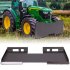 US GARVEE 1 4  Thick Plate 3 8  Top Bar Thic Quick Tach Attachment Mount Plate Skid Steer Bobcat