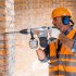 US GARVEE 1 9 16 Inch SDS Max Heavy Duty Rotary Hammer Drill  Vibration Control  Safety Clutch  13 Amp  3 Modes