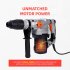 US GARVEE 1 9 16 Inch SDS Max Heavy Duty Rotary Hammer Drill  Vibration Control  Safety Clutch  13 Amp  3 Modes