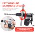 US GARVEE 1 9 16 Inch SDS Max Heavy Duty Rotary Hammer Drill  Vibration Control  Safety Clutch  13 Amp  3 Modes