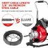 US GARVEE 100 Ft X 3 8 Inch Drain Cleaner Machine Professional Electric Drain Auger for 1 to 4 Inch Pipes