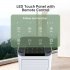 US GARVEE 10000 BTU Portable Air Conditioners Portable AC Unit with Remote Digital Display 24Hrs Timer Installation Kit