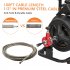 US GARVEE 100Ft x 1 2 Inch Drain Cleaner Machine 6 8A Professional Auto feed Electric Drain Auger For 1 To 4 Inch Pipes
