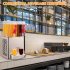 US GARVEE 10x2L Commercial Beverage Dispenser 280W Stainless Steel Food Grade Ice Tea Drink Dispenser
