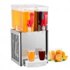US GARVEE 10x2L Commercial Beverage Dispenser 280W Stainless Steel Food Grade Ice Tea Drink Dispenser