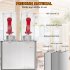 US GARVEE 10x2L Commercial Beverage Dispenser 280W Stainless Steel Food Grade Ice Tea Drink Dispenser
