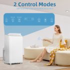 US GARVEE 12000 BTU Portable AC Unit, 3-in-1, Remote, Cools 550 Sq.ft