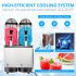 US GARVEE 12Lx2 Commercial Slushy Machine Margarita Machine 500W Frozen Drink Machine Food Grade