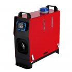US GARVEE 12V 8KW Diesel Air Heater Remote Control and LCD Display Diesel Heater with Silencer Red