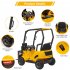 US GARVEE 12V Ride on Forklift Car with Tent Electric Kis Ride On Construction Car with Remote Control