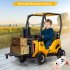 US GARVEE 12V Ride on Forklift Car with Tent Electric Kis Ride On Construction Car with Remote Control