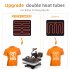 US GARVEE 12X15 inch Heat Press Machine 6 in 1 Heat Press 800W Sublimation Machine Swing Away Heat Press
