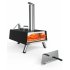 US GARVEE 12inch Outdoor Pizza Oven Stainless Steel with Foldable Legs Black
