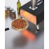 US GARVEE 12inch Outdoor Pizza Oven Stainless Steel with Foldable Legs Black