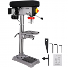US GARVEE 13 in Benchtop Drill Press, 7.5 Amp 120V Pure Copper Motor, 288-3084 RPM Variable Speed Cast Iron Bench Drill Press, 0-45°Tilting Worktable, Tabletop Drilling Machine for Wood Metal