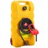 US GARVEE 15 Gallon Portable Fuel Caddy  10 ft hose  siphon pump  7 5 L min manual nozzle  diesel gasoline tank   Yellow