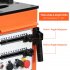 US GARVEE 1600W Electric Rebar Bender Cutter Machine Bending Rebar Steel Bar Steel Rod Bending Machine