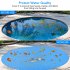 US GARVEE 16ft x 32ft Solar Cover Heat Retaining Blanket for Rectangular Swimming Pools 200um