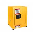 US GARVEE 17x17x22 Inches Galvanized Steel Safety Cabinet Flammable Liquids Storage Cabinet Yellow