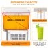 US GARVEE 18x3L Commercial Beverage Dispenser 380W Stainless Steel Food Grade Ice Tea Drink Dispenser