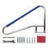 US GARVEE 1pack Pool Handrail 54x36 Inch Swimming Pool Stair Rail 250LBS Load for Inground Pool