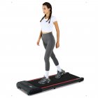 US GARVEE 2.5 HP Walking Pad Portable Treadmill 0.6-3.8 MPH 256 LBS Under Desk Treadmill Grey