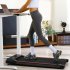 US GARVEE 2 5 HP Walking Pad Portable Treadmill 0 6 3 8 MPH 256 LBS Under Desk Treadmill