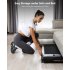 US GARVEE 2 5 HP Walking Pad Portable Treadmill 0 6 3 8 MPH 256 LBS Under Desk Treadmill Grey