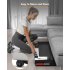 US GARVEE 2 5 HP Walking Pad 0 6 3 8 MPH 256 LBS Under Desk Treadmill Plug And Play Remote LCD Display