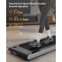 US GARVEE 2 5 HP Walking Pad 0 6 3 8 MPH 256 LBS Under Desk Treadmill Plug And Play Remote LCD Display