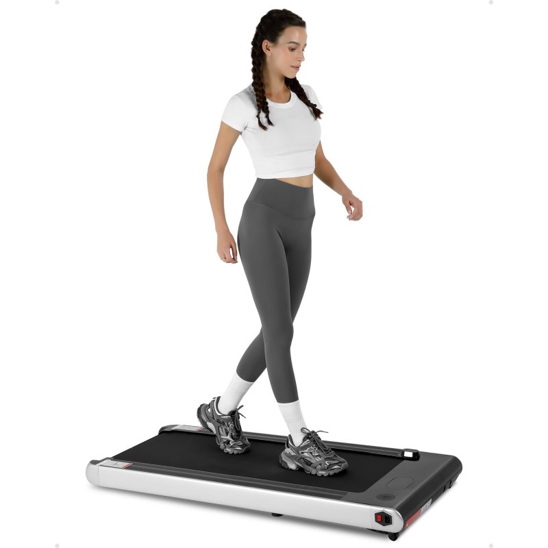 US GARVEE 2.5 HP Walking Pad 0.6-3.8 MPH 256 LBS Under Desk Treadmill Plug And Play Remote LCD Display