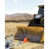 US GARVEE 2 Inch Clamp on Trailer Hitch Receiver for Tractor Bucket Ball Mount Adapter
