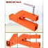 US GARVEE 2 Inch Clamp on Trailer Hitch Receiver for Tractor Bucket Ball Mount Adapter