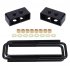 US GARVEE 2 Inch F150 Leveling Lift Kits 2 Inch Raise Blocks   U bolts Set Leaf Rear Leveling Lift End Block Kit