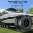 US GARVEE 2 Pack ST235 80R16 14PR Trailer Tires ST Radial All Steel Heavy Duty Premium Trailer Radial Tires