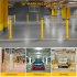 US GARVEE 2 Packs Safety Bollard 36 Inch Height Bollard Post for Driveway Barrier Parking Pole Yellow